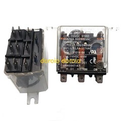 1PC DELTROL CONTROLS 375TM 3PDT 110VDC S155D Power Relay 11Pins EN60947-4-1