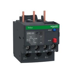 SCHENIDER ELECTRIC LRD03 0.25A TO 0.40A OLR FOR CONTACTOR LRD SERIES LRD03 RELAY