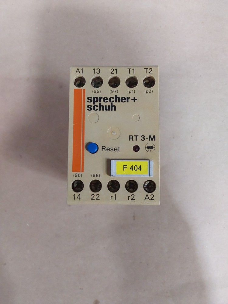 Sprecher + Schuh RT3-M 24VAC 50/60 Thermistor Protection Relay