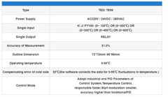 Digital Thermostat Powered Temperature Controller K J PT100 Type 0-600 Degree