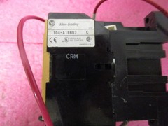 ALLEN-BRADLEY 104-A18ND3 SER. C REV CONTACTOR W/ 100-A18ND3 – USED – FREE SHIP