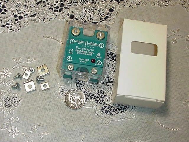 Eurotherm SVDA/3V25/A02 Solid State Relay 24 to 330VAC, 4 to 32VDC Control NEW!