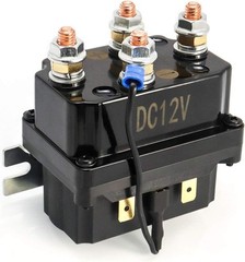 Solenoid Relay, 12V 250A Winch Relay Solenoid Replacement Contactor for 3000-…