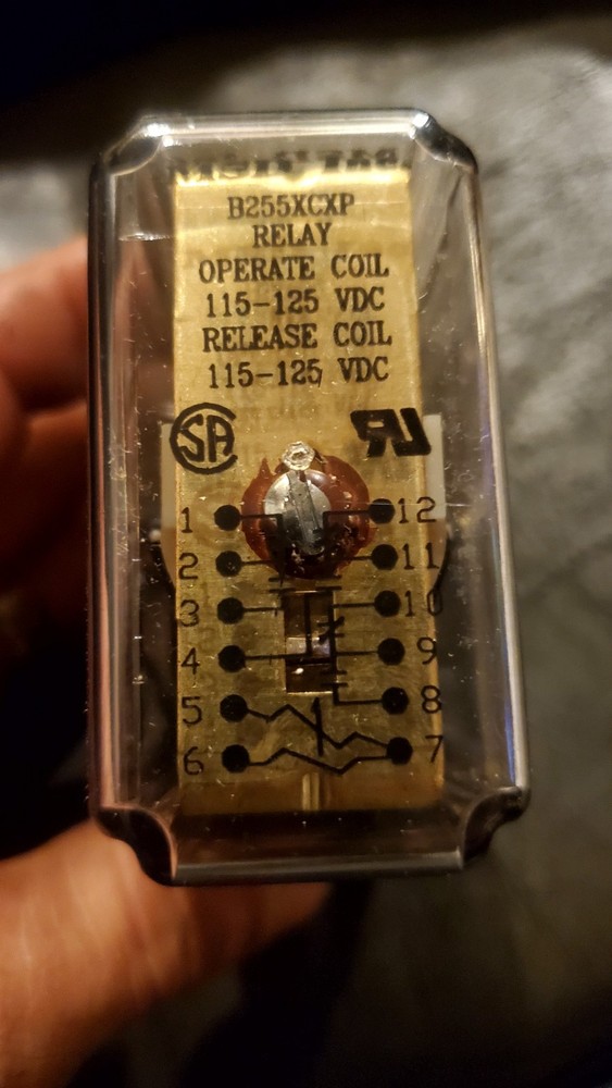 Magnecraft STRUTHERS-DUNN B255XCXP Latching Power Relay 120VAC NEW IN BOX