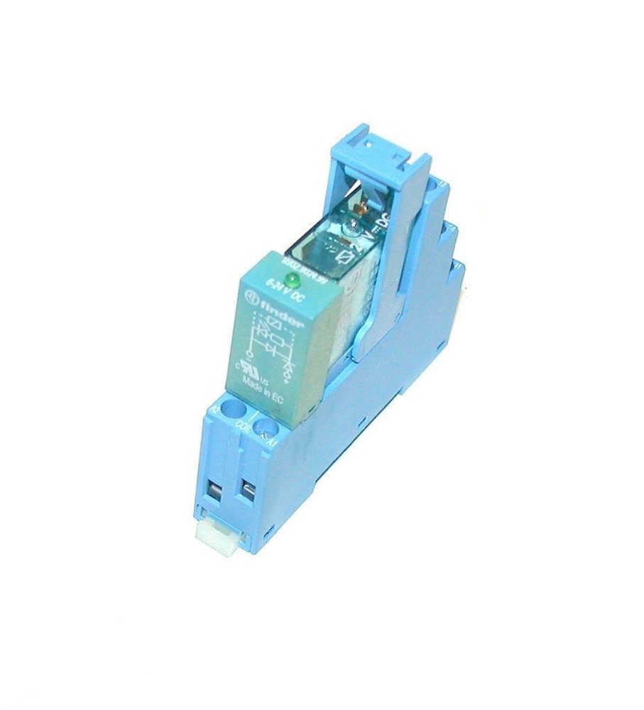 FINDER 40.52S 95.05 9902.9024.99 GENERAL PURPOSE RELAY W/SOCKET 24 VDC 8 AMP