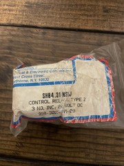 AEG MINI CONTROL RELAY SHO4 NOS 600v AC 16A 16-12AWG