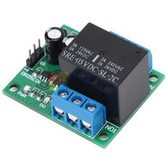 DC 5V Double Pole Double Throw DPDT Self-locking Bistable Relay Module 6V-24V