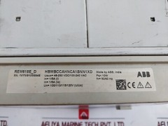 ABB REM615 REM615E_D Motor Protection Control Relay HBMBCCAHNCA1BNN1XD 50/60 HZ