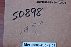 PEPPERL+FUCHS SPEED MONITOR TYPE WE M/EX-DW-T; KFA5-DWB-EX1.D