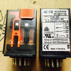 1PC MT321110 110VDC Tyco Schrack General Purpose Relays 3PDT 10A