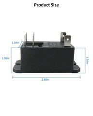 1PCS T92P7A22-120 120VAC 30A Power Relay 6 Pins DPST-NO