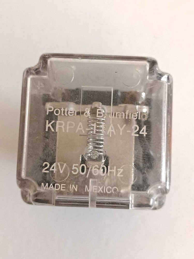 Potter & Brumfield KRPA-11AY-24 24V 50/60hz Relay 8 pin