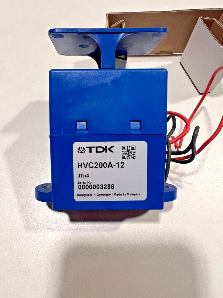 TDK Relay Contactor SPST 200A – 12Vdc Coil – MPN B88269X1000C011 – HVC200A-12