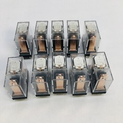 LOT 10 OMRON MINI RELAYS G2R-1A-E 48VDC – TV3 – 120VAC
