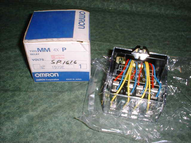 NEW Omron Ice Cube Relay MM4XP – 110 VAC – 15 Pin (20152-D2)