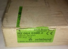 WIELAND R2.064.0380.0 Timer relay NGZ12-S 30S AC/DC 24-240V 50-60HZ (A)