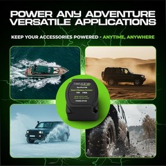 Isolator Kit 12V – 140 Amp Voltage Sensitive Relay (VSR) for Dual Battery Setup