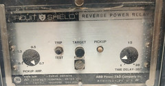 ABB POWER CIRCUIT SHIELD REVERSE POWER RELAY TYPE 32R CAT NO 437P4671 120V 60HZ