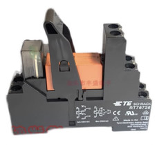 RT314024 24VDC Power Relay with RT78726 Socket 8A 250VAC x 1PC NEW