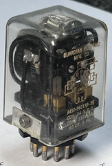 GUARDIAN ELECTRIC MFG. CO. A410-362139-35 24VDC, 5A, 11 GOLD PINS RELAY – TESTED