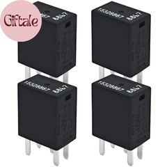 Relay 15328867 (Pack of 4) – 12VDC 5-Pin SPDT Automotive Relay for GM Vehicles –