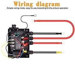 Winch Solenoid .or 12V 500A Remote Control