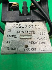 Ohmite DOSUX-2001 15A 115VAC Resistive Contactor Relay RE