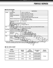 QTY (20) FBR562ND12-N FUJITSU 12V HIGH POWER TWIN AUTOMOTIVE RELAYS 30A 1-POLEX2