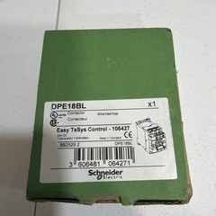 Schneider Electric DPE18BL Easy TeSys Control 24V DC Coil 18A 3-Poles 106427