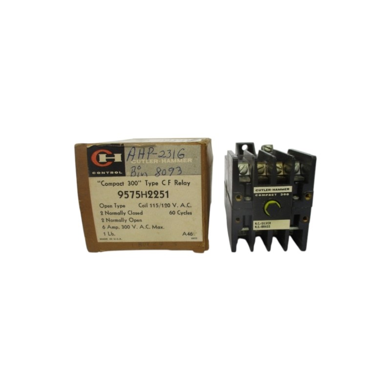 CUTLER HAMMER 9575H2251 115/120VAC NSMP