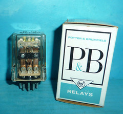 Potter & Brumfield KRP14DG Relay 24VDC 3PDT 10 Amps New