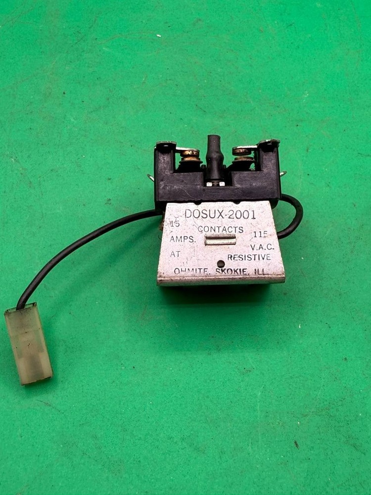 Ohmite DOSUX-2001 115VAC Relay Contactor 15A Resistive RE