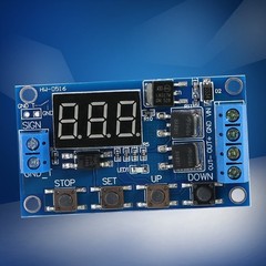 Relay Timer Module, DC 5V 36V Adjustable Timer Relay Module with LED Display…
