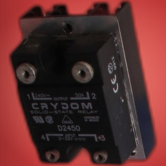 Crydom D2450 Solid State Relay 50A 240VAC Output 3-32VDC Input SSR