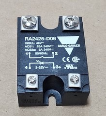 *BRAND NEW* Carlo Gavazzi RA2425-D06 Relay Single Phase 25A 240V 4kV + Warranty!