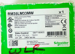 SCHNEIDER ELECTRIC RM35LM33MW Liquid Level Control Relay