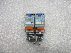 RELECO QR-C RELAY W/ BASE LOT OF 2 UNMP