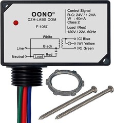Electric Heating Relay 120V AC On/Off 24V Transformer Compatible with 3-Wire …