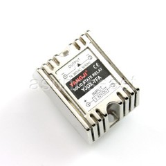 PCB Mount 7A SSR Solid State Relay DC Control AC Input DC3-32V Output AC0-380V