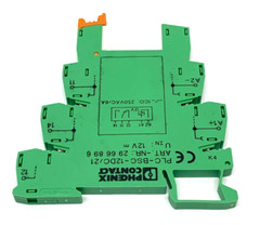 Phoenix Contact PLC-BSC-12DC/21 Relay Base 2966896 w/ 2961163 Relay
