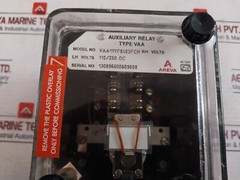 AREVA VAA11YF8402FCH Auxiliary Relay 110/250 DC 110-125V DC