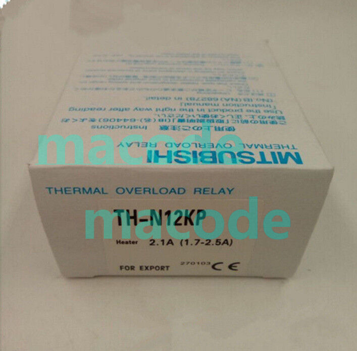 TH-N12KP THN12KP Mitsubishi 1.7-2.5A Thermal Overload Relay New #YY0