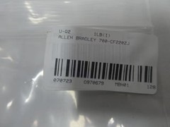 Allen Bradley 700-CF220D Control Relay 120v-ac