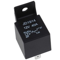 4 5 Pin 4P 5P 40A Waterproof Car Relay Relays DC 12V/24V Relay For Head Li JL