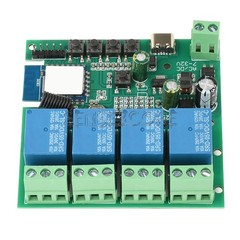 4 Channel 433MHz Relay Switch Module Tuya Smart WIFI Remote Control Receiver