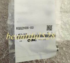 1pc New SMC Stainless Steel 316 Push-in Fitting KQG2H06-00