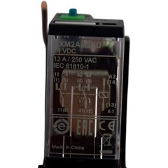 Schneider Electric RXZE2S108M Socket & RXM2AB2BD Relay 24VDC 12A 2C/O