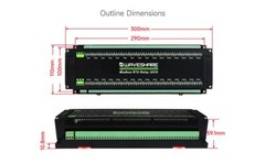 Waveshare Modbus RTU 32-Ch Relay Module RS485 Interface Multiple Isolation