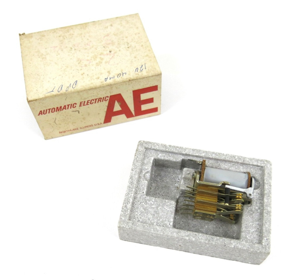 GTE Automatic Electric PP-70060-16J 300 Ohm Telephone Stepping Relay