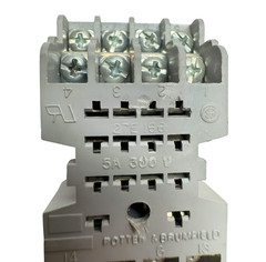 Potter & Brumfield 27E166 Relay Socket Base, 5A, 300V **Free Shipping**